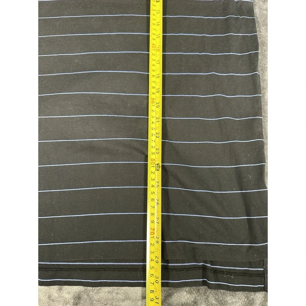 Polo Golf Ralph Lauren Men' s LARGE Polo Pima Cotton‎ Long Sleeve Stripe Shirt